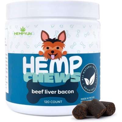 Anxiety Relief Calming Treats for Dogs pet treats in stock dog food cbd hemp chews